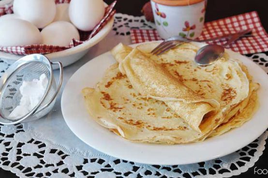 طرز تهیه کرپ ساده